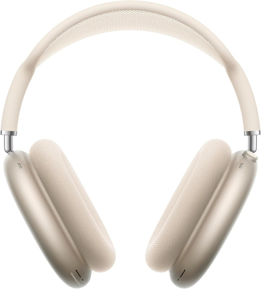 Apple AirPods Max 2 Wireless Over-Ear Headphones with Active Noise Cancellation, Spatial Audio, Bluetooth Connectivity, Starlight